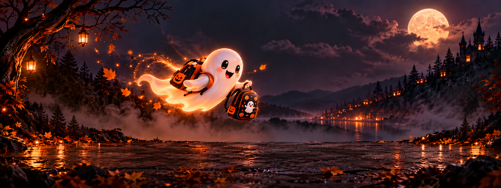 Předškolní doplňky ve slevě - Halloween OXYBAG