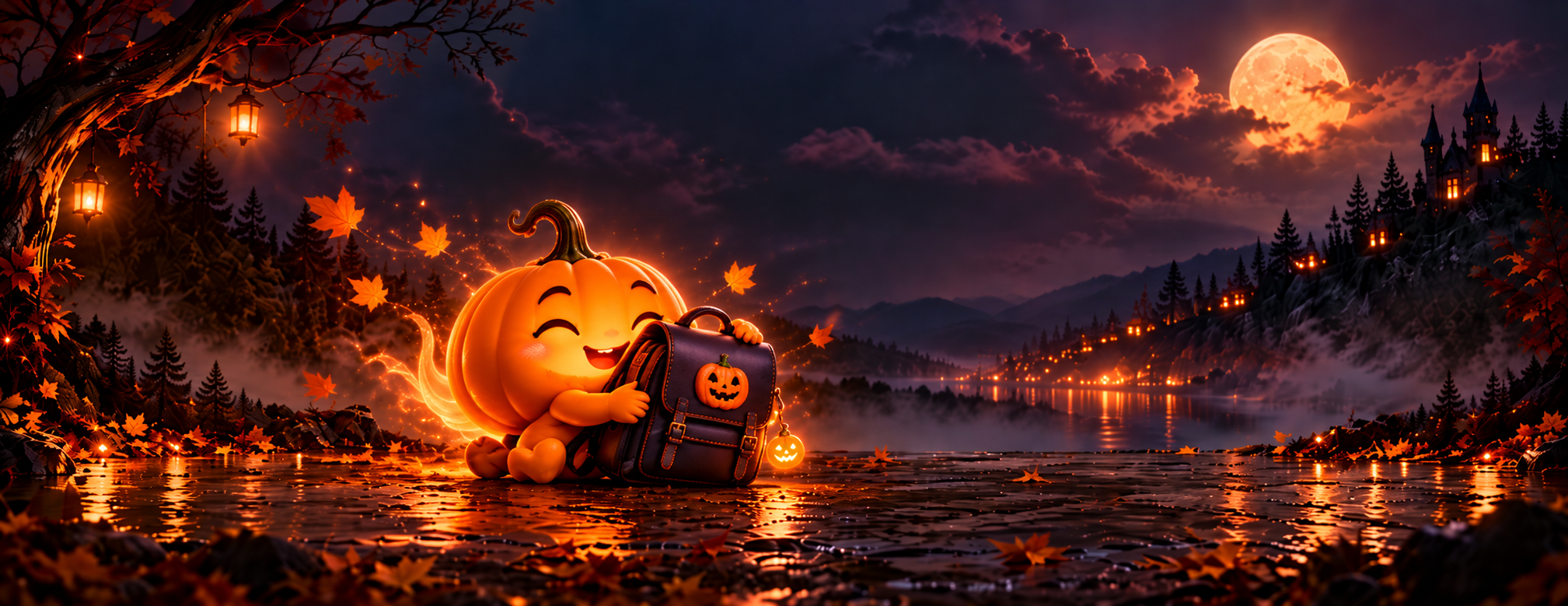 Aktovky ve slevě - Halloween OXYBAG