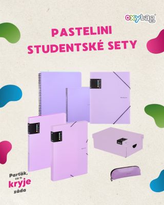 💜 Máte rády pořádek? My taky! 😅 Studentský 7dílný set PASTELINi je dostupný v několika barvách. A co v něm najdete?...